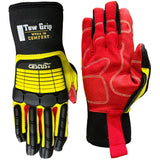 Cestus 3084, ANSI cut A2 Impact Gloves, (1,3,10,50 pairs) Heavy Duty Work Gloves for Construction, Rigging, Tow Truck (1 Pair, 3