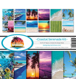 Reminisce Coastal Serendate Scrapbook Collection Kit