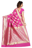 Sugathari Womens Banarasi Saree Pure Kanjivaram Silk Saree Soft New Ladies 2023 Design Wear Pattu Sarees Latest Cotton Party Sari Collections With Blouse Piece For Wedding Sadi (Pari 6 Rani)