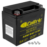 Caltric Agm Battery Compatible with Honda Trx250Tm Trx 250Tm Recon 250 2X4 2002 2003 2004 2005-2016