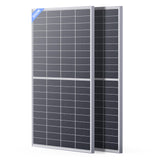 Callsun N-Type 16BB 400W Bifacial Solar Panel, 2 200W Solar Panels for 12V/24V Battery Systems, 25% High Efficiency, Dual-Modul