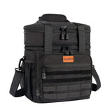 Tactical Insulated Lunch Bag Lunch Box - Expandable Large Cooler Bag for Men - Versatile Lunchbox for Adults Work Shifts Outdoor