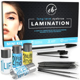 Elevate The Beauty Eyebrow Lamination Kit | At Home Brow Lamination Kit For Fuller Brows | Instant Professional Lift And Thicker Eyebrows | Vegan And Cruelty Free -Like New
