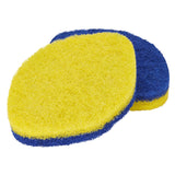 Clorox Tub & Tile Heavy Duty Refill, Angled Scrubber for Soap Scum & Grime, 2 Count
