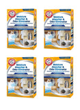 Arm & Hammer Moisture Absorber & Odor Eliminator 16oz Hanging Bag, 4 Pack (8 Bags Total) Eliminates Musty Odors & Freshens Air f