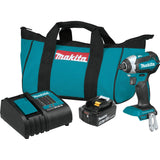 Makita XDT131 18V LXT LithiumIon Brushless Cordless Impact Driver Kit (3.0Ah)