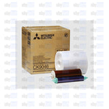 Mitsubishi Electric 6 Wide Paper Roll & Inksheet for 600 Photos, Size: 10x15 (4x6), for some CP Series Dye Sublimation Thermal