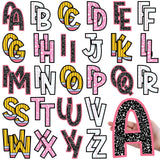 Mooliwe 52 Pcs 7 Inch Bulletin Board Letters Large Notebook Multicolor