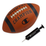 Champion Blitz Football (Official, Classic/Black), All-Weather Football, Enhanced Grip, Durable Rubber Cover and Molded Laces, f
