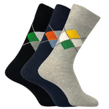 Trazo MenS Cotton Mid Calf Length Socks
