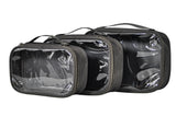 Jula Vance 3pcs Pack TSA Approved Travel Pro Beauty Makeup Kits Cosmetic Organizers Case Clear Utility Pouch Combo Set Bag with