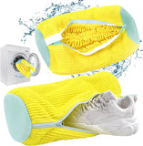 SHOPONIL 1Pc Shoe Washing Machine Bag, Bag with Zip for Washing Machine, Sneaker Laundry Bag for Shoes, Reusable and Durable Boo