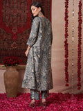 Gosriki Women'S Rayon Blend Anarkali Printed Kurta With Palazzo (Marco Grey-Gs_Xxl_Grey_Xx-Large),Grey,2,B0DRNPNWVP