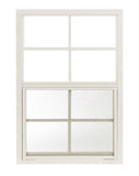 Shed Window 18 W x 27 H, Flush Mount White for Sheds, Playhouses, and Chicken Coops 1 PK (W1827WBX1)