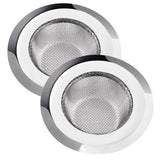 Evaluemart Strong, Durable, Stainless Steel Sink Strainer with Small Holes, Kitchen Drain Basin Basket Filter Stopper Sink Drain