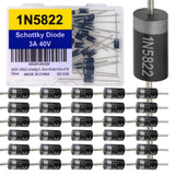 EEEEE 1N5822 Schottky Diode (30pcs) 3A 40V 40 Volt 3 AMP IN5822 5822 Electronic Silicon Diodes