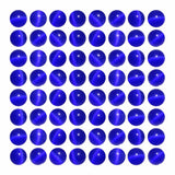 MJDCB 45pcs Sapphire Blue Cat Eye Stone Beads 8mm Round Crystal Loose Bead for Jewelry Making DIY Bracelets Necklace Accessories