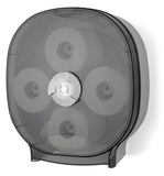 Palmer Fixture RD0044-01 4-Roll Carousel Tissue Dispenser, Dark Translucent
