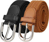 Zoro WomenS Cotton Belt (Pack Of 2) (ZrScb352701_Black & Tan)