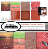 Reminisce LetS Play! Track And Field Scrapbook Collection Kit