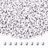 GMMA Letter Beads for Bracelets Making 200 Pcs 4x7mm Alphabet Beads for Bracelets Acrylic Pony Beads for Jewelry Making Friendsh