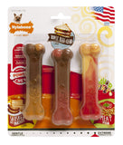 Nylabone Original Bone Power Chew Toy for Dogs, Durable Dog Toys for Aggressive Chewers, Flavor Frenzy Pancakes & Sausage, Roast