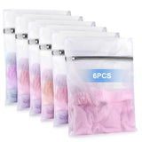 6 Pcs Laundry Bag, 1216esh Laundry Bags for Delicates, Garment Gag for Washing Machine, for Daily Organization Travel Packing Wv