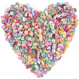 400pcs Pastel Shell Chip Beads 5-8mm Pre-drilled Freeform Loose Gemstone Healing Beads for DIY Jewelry Making Ring Earrings Neck
