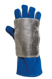 Hobart 770712 Aluminized Back Hand Pad, Silver