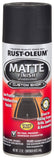 RustOleum 263422 Automotive Matte Finish Spray Paint, 12 oz, Matte Black