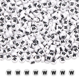 GMMA Letter Beads for Bracelets Making 200 Pcs 4x7mm Alphabet Beads for Bracelets Acrylic Beads for Jewelry Making Friendship Br