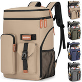 Insulated Cooler Backpack,45 Cans Multifunctional Double Deck Leakproof Cooler Bag with Sternum Strap,Large Capacity Lightweight