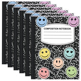 Eaasty Composition Notebook Wide Ruled Paper Assorted