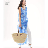 New Look Sewing Pattern Set For Women'S Tunic/Top And Pants, A (8-10-12-14-16-18), White