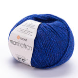 YARNART Manhattan - Glittery & Sparkle Metallic Yarn, Acrylic, 1.76 Oz, 218 Yds