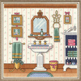 Janlynn 060101 Victorian Sink 14 Count Counted Cross Stitch Kit, 10 by 10