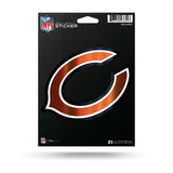 Rico Industries NFL Chicago Bears Die Cut Metallic Sticker