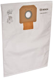 Bosch Vb090F 5-Pack Fleece Filter Bag For Use With Vac090 Dust Extractor, 9-Gallon, White