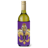 Tiger Football Fleur De Lis Wine Bottle Beverage Insulator Beverage Insulator Hugger