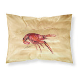Caroline'S Treasures 8230Pillowcase Crawfish Moisture Wicking Fabric Standard Pillowcase, Large, Multicolor