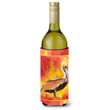 Brown Pelican Hot And Spicy Wine Bottle Beverage Insulator Beverage Insulator Hugger