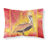 Caroline'S Treasures 8344Pillowcase Pelican Moisture Wicking Fabric Standard Pillowcase, Large, Multicolor