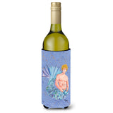 Blonde Merman Wine Bottle Beverage Insulator Beverage Insulator Hugger
