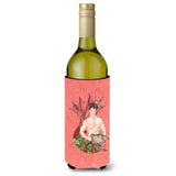 Brunette Merman Wine Bottle Beverage Insulator Beverage Insulator Hugger