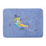 Caroline'S Treasures Blue Marlin Floor Mat, 19 X 27, Multicolor