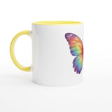 Rainbow Butterfly 11oz Ceramic Mug