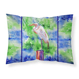 Caroline'S Treasures 8358Pillowcase Egret Moisture Wicking Fabric Standard Pillowcase, Large, Multicolor