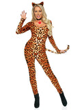 3PC.Cougar brushed lycra catsu