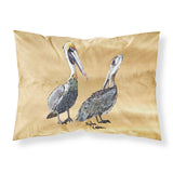 Caroline'S Treasures 8408Pillowcase Pelican Moisture Wicking Fabric Standard Pillowcase, Large, Multicolor