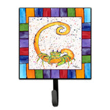 Caroline'S Treasures 8426-Csh4 Beach And Seafood Leash Holder Or Key Hook 8426, Small, Multicolor